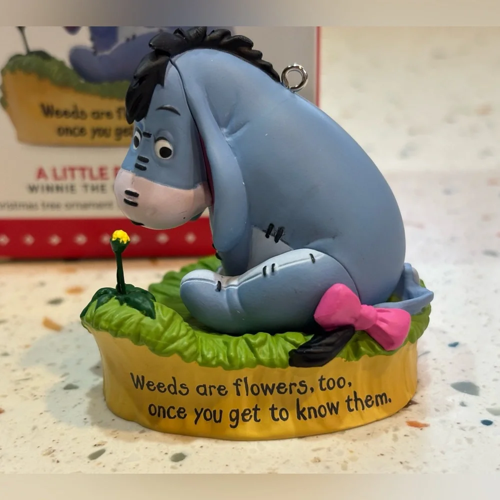 Hallmark Keepsake 2015 Eeyore Ornament – “A Little‎ Perspective” Winnie the Pooh